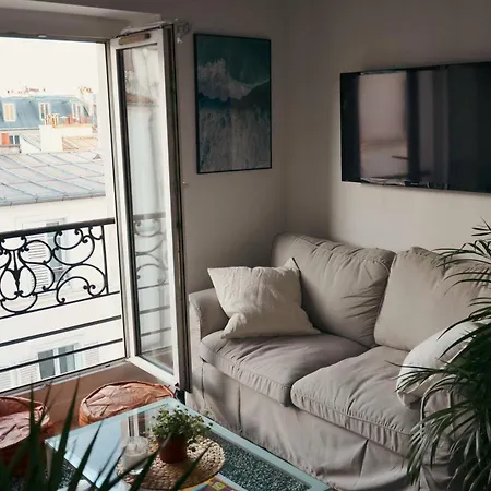 Apartment Bright Floor - Batignolles - Montmartre - Metro At 2 Steps Paris